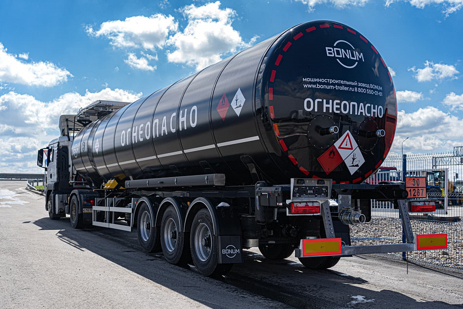 Нефтевоз 38/42 м3 бутылочная форма колбы Нефтевоз 38/42 м3 бутылочная форма колбы